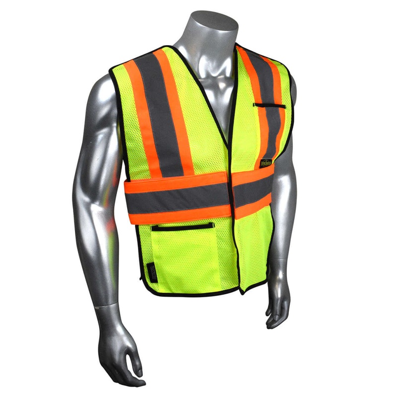 Economy Break Away High-Viz Vest X-Back - SV010X-1G-M-2X