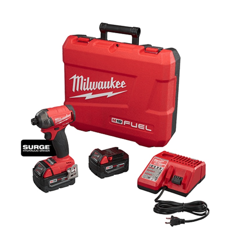 Milwaukee M18 FUEL SURGE 1/4" Hex Hydraulic Driver (Kit or Tool Only)