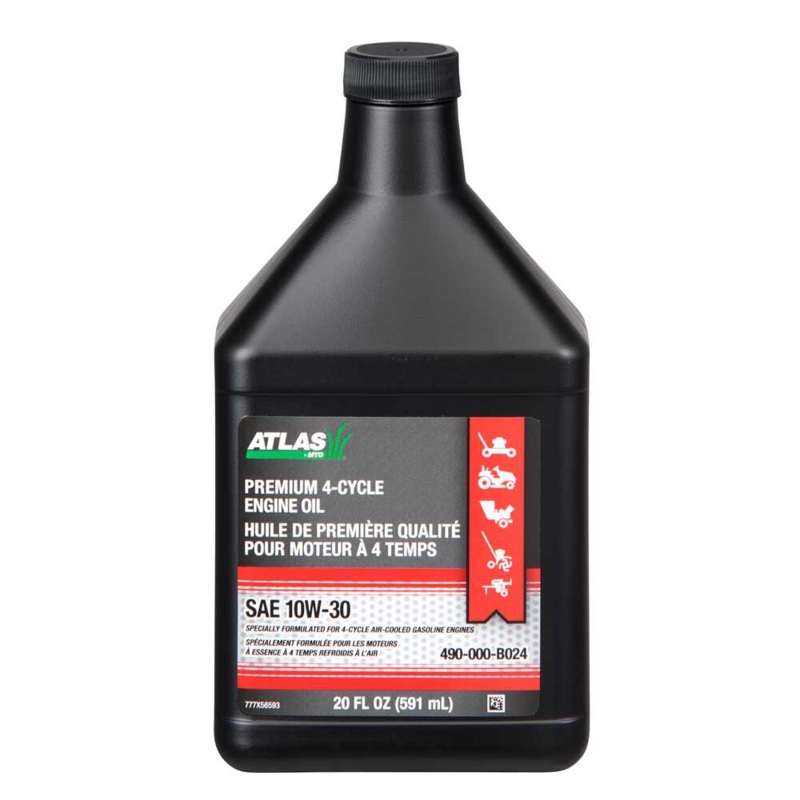 Atlas 4-Cycle 10W30 Lawn Mower Oil - 490-000-B024