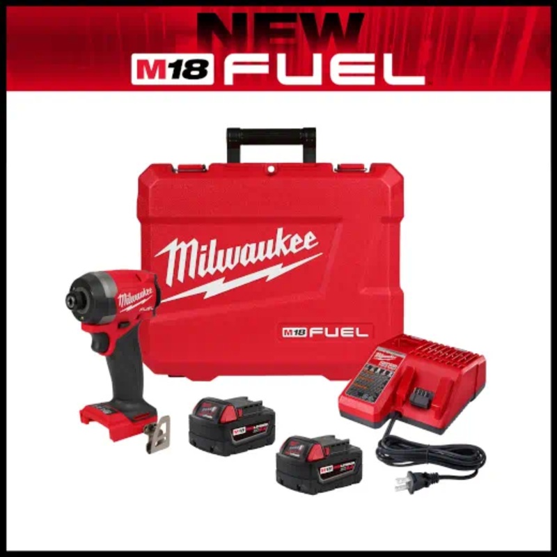 Milwaukee M18 FUEL 1/4" Hex Impact Driver (Kit or Bare Tool)