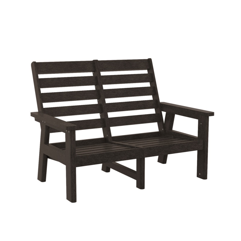 CR Plastics Charleston High Back Loveseat - DSF292