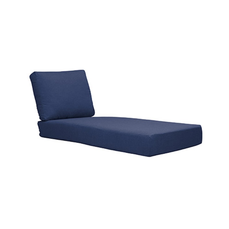 CR Plastics Deep Seating Chaise Extension Cushion Set - DSC 05