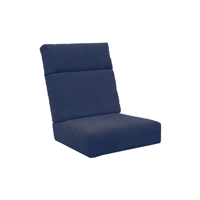 CR Plastics High-Back Cushions with Sunbrella Fabric - DSH21