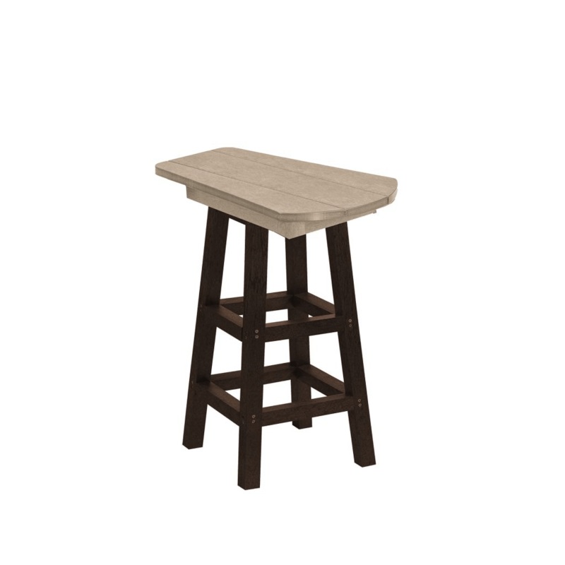 CR Plastics Pub Height Small Table - T07