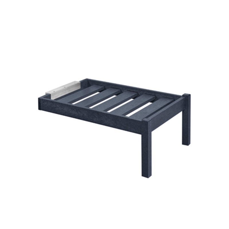 CR Plastics Tofino Collection Chaise Lounge Extension Frame (Assorted Colours Available) DSF289