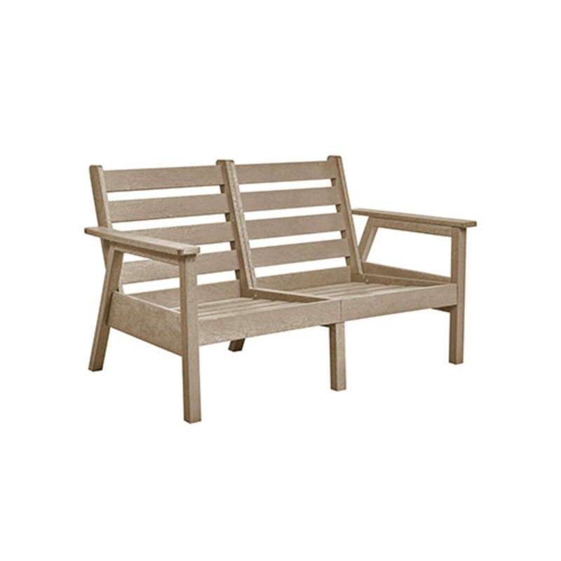 CR Plastics Tofino Collection Love Seat Frame (Assorted Colours Available)- DSF282