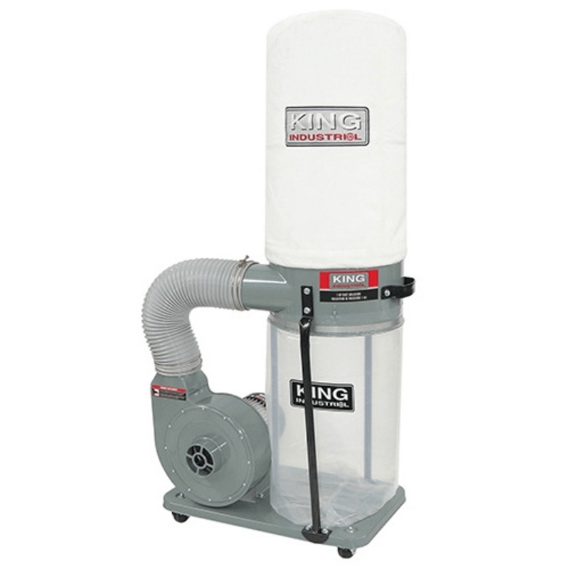 King Canada 1HP Dust Collector - KC-2405C