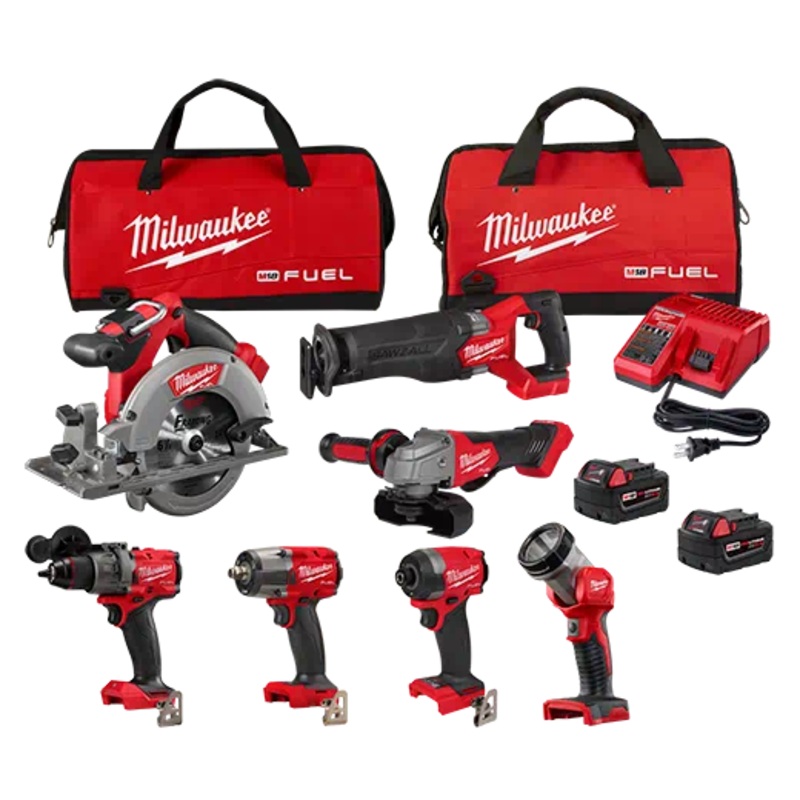 M18 FUEL 7-Tool Combo Kit - 3697-27