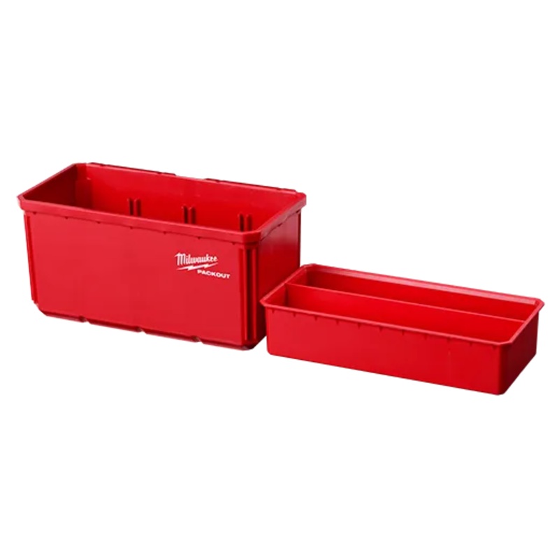 Milwaukee 2pk Large Bin Set for PACKOUT -48-22-8063