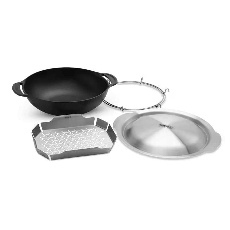 WEBER CRAFTED Wok & Steamer - WB7606