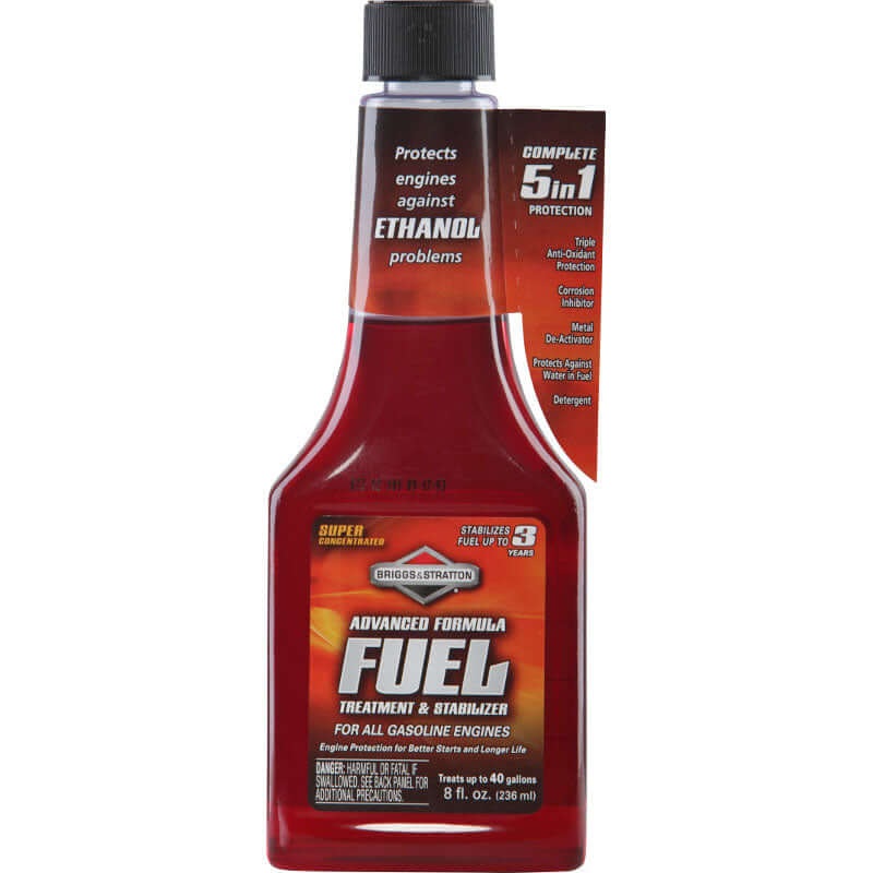 Briggs & Stratton Advanced Formula Fuel Treatment and Stabilizer 8oz