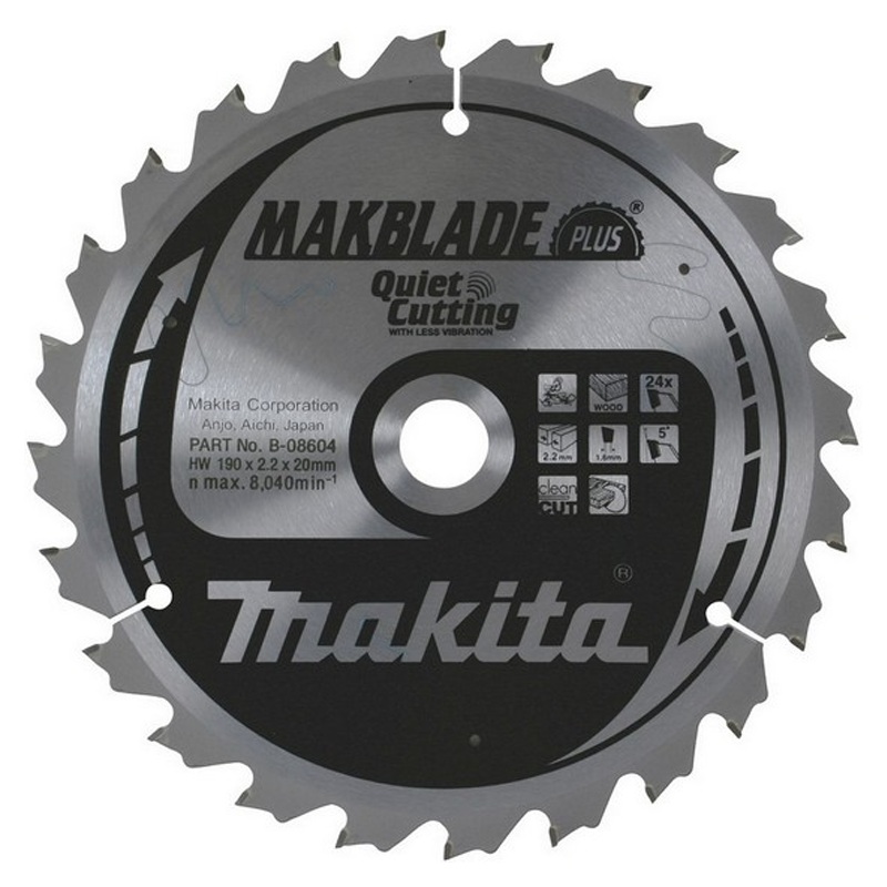 Makita Makblade Plus for Stationary Saws TCT Blade 260mm x 30 x 70T B-08707