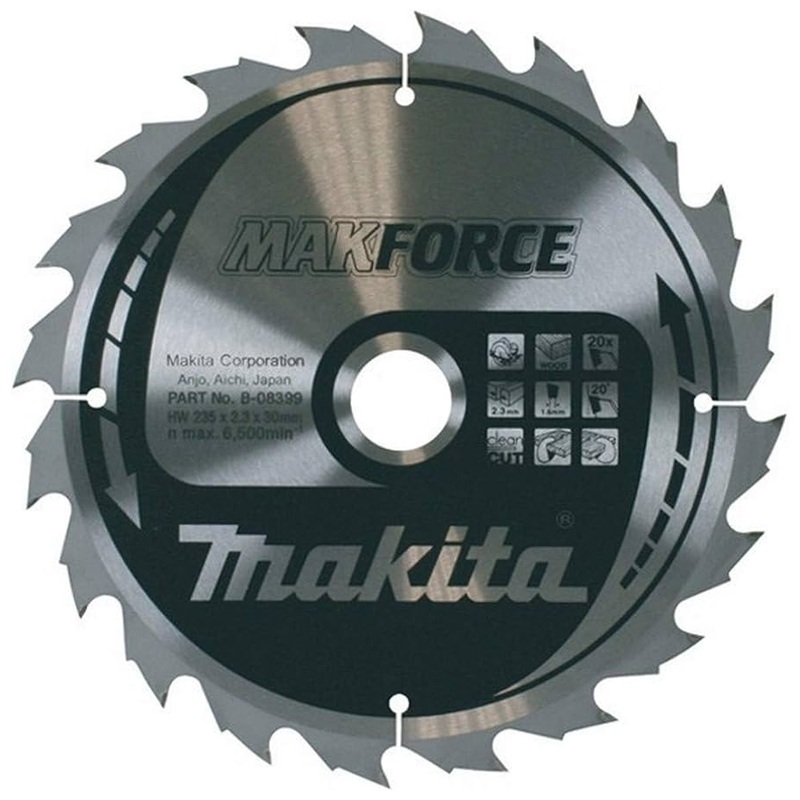 Makita Makforce TCT Blade 230mm X 30 X 40T B-08517