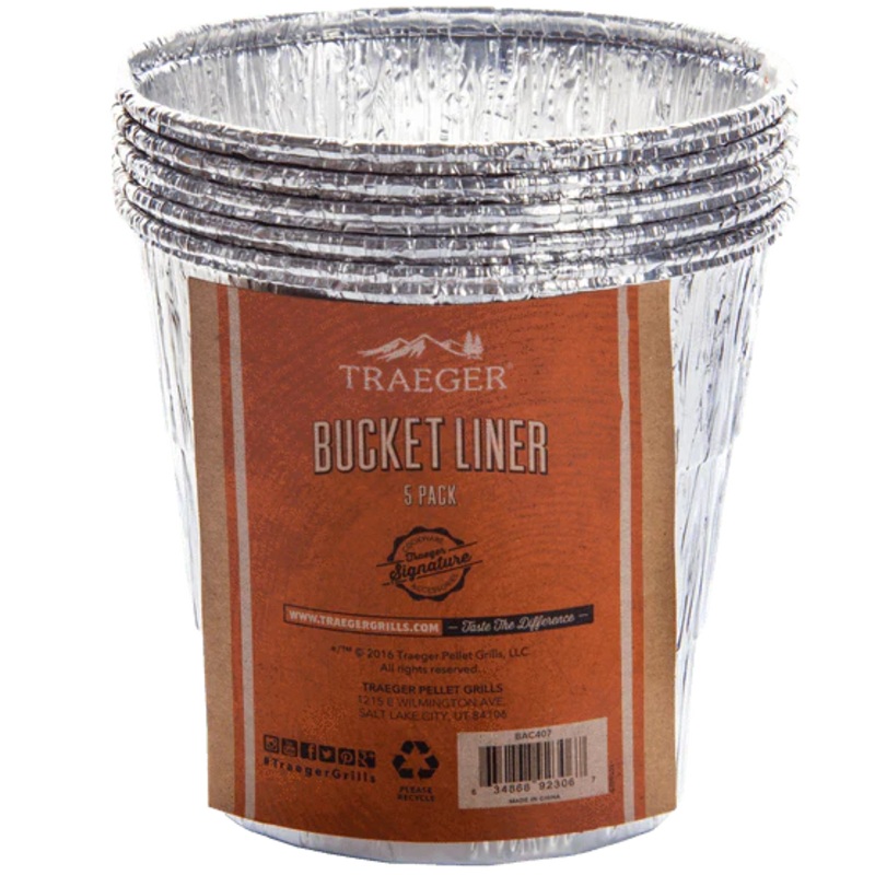 Traeger Bucket Liner - 5 Pack - BAC572