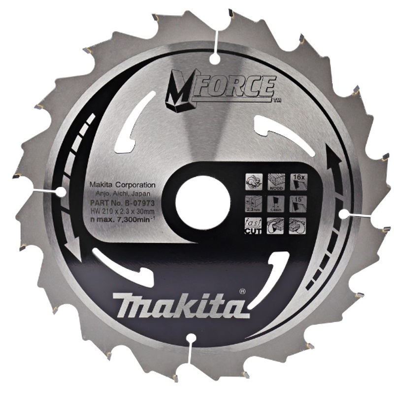Makita Mforce 165mm X 20 X 16T B-07901