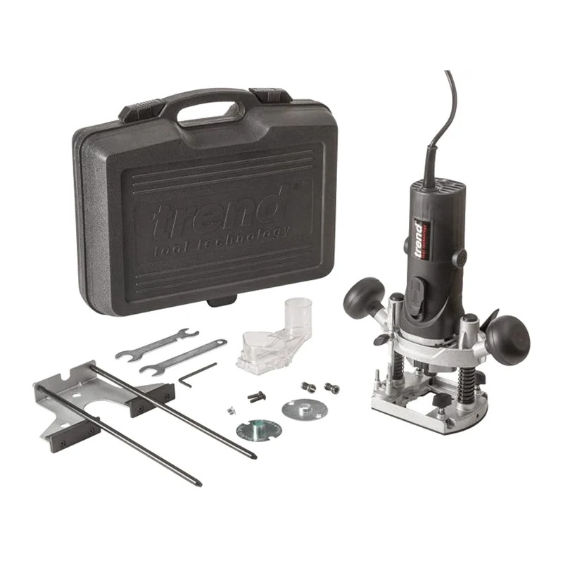 TREND 1/4'' T4EK Plunge Router 240v