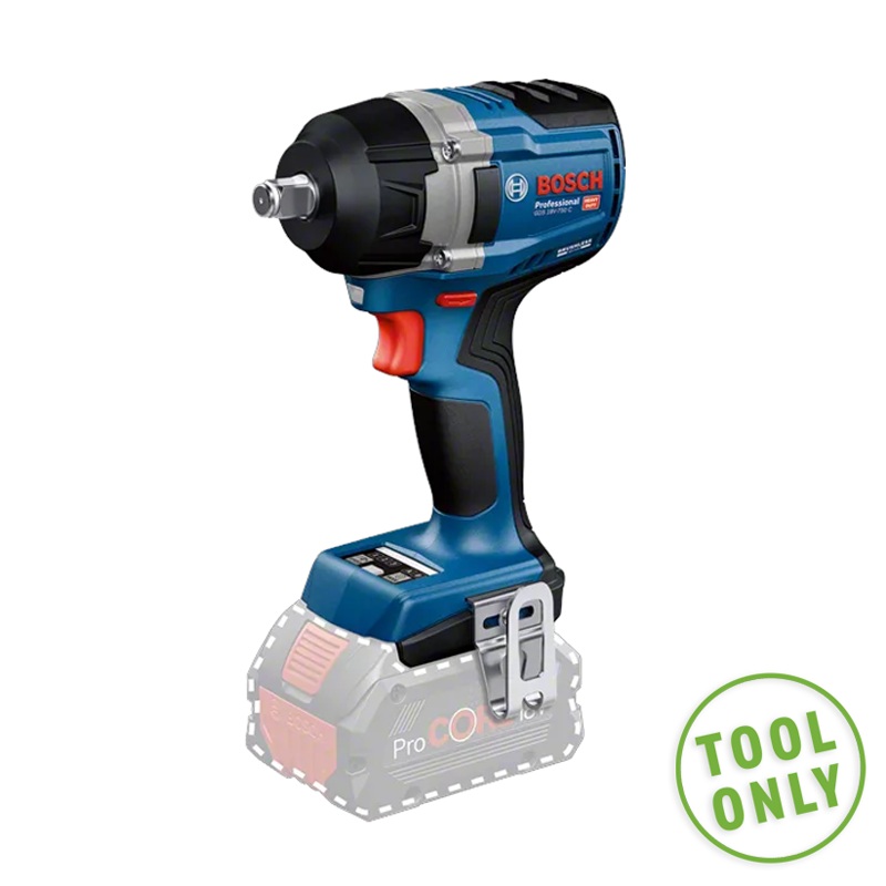 BOSCH Impact Wrench GDS 18V-750 C (Body Only, Carton) 06019L9000