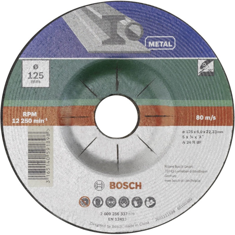 Grinding Disc for Metal 115x6x22.23mm