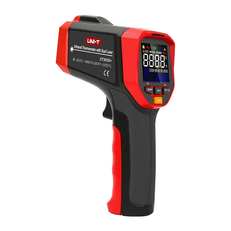 UNI-T Infrared Thermometer -32C1300C Dual Laser | UT303D+