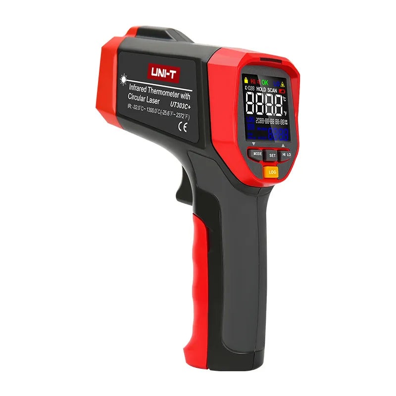 UNI-T Infrared Thermometer -32C1300C Ring Laser | UT303C+