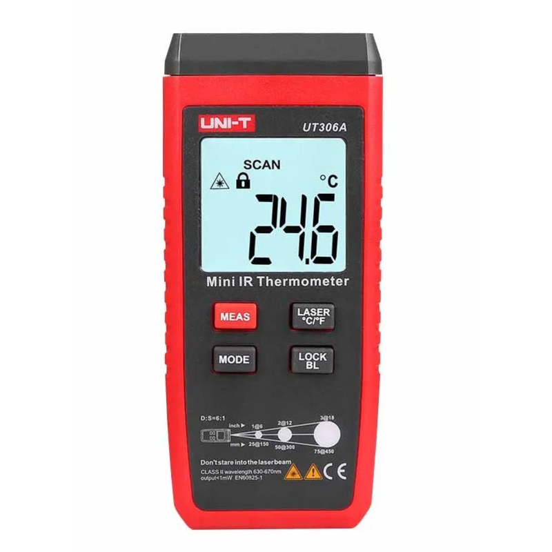 UNI-T Mini Infrared Thermometer -35~300 | UT306A