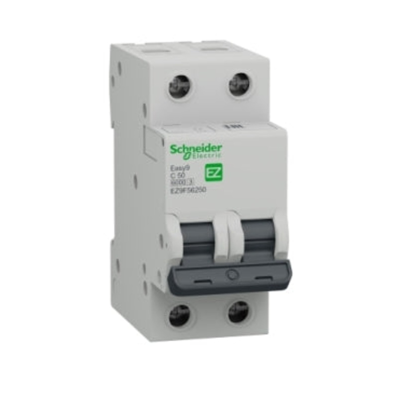 Easy9 MCB 2P 50A C 6000A 230V