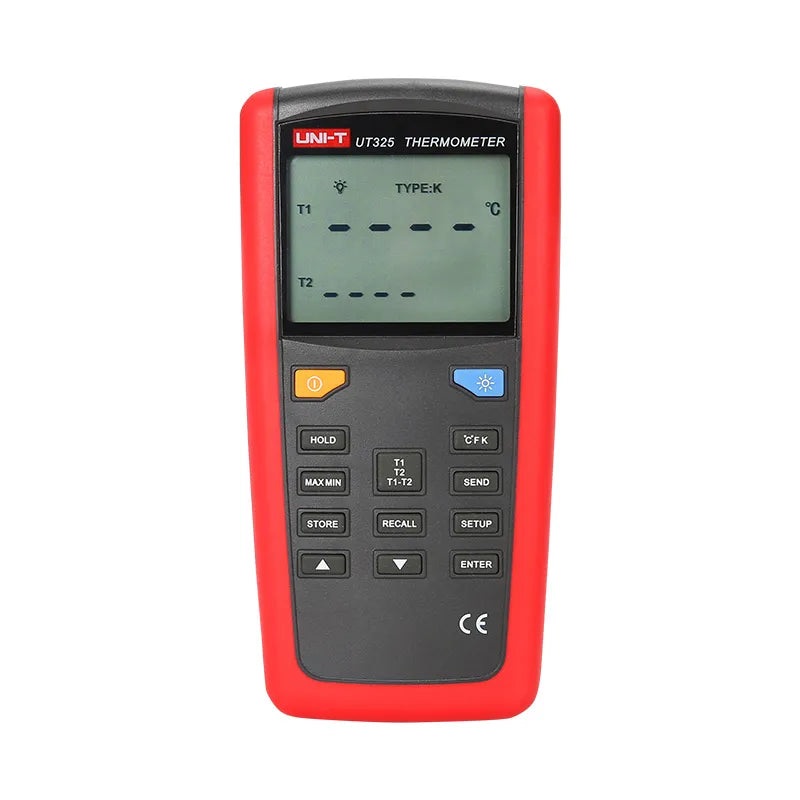 UNI-T 2 Channel Professional Contact Type Thermometer | UT325
