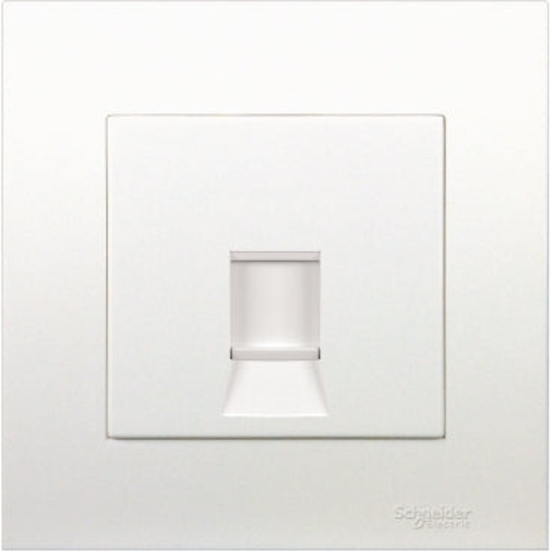 1 Gang Keystone Wallplate with Shutter