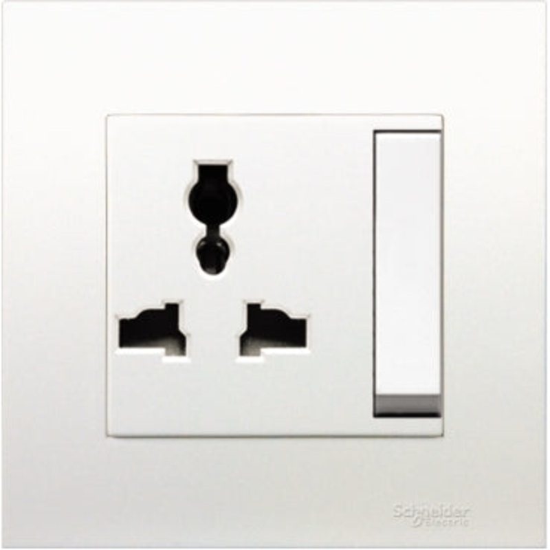 13A 250V 1 Gang 3-Pin Universal Large Do