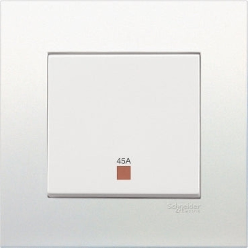 45A 250V DOUBLE POLE SWITCH WITH NEON