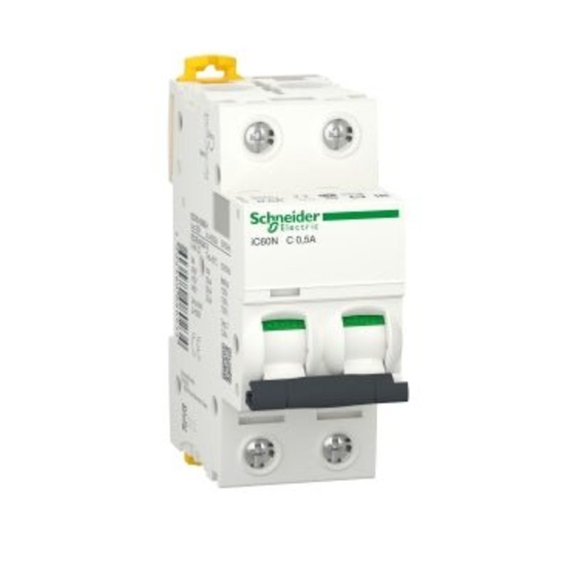 Acti9 iC60N 2P C 0,5A MCB