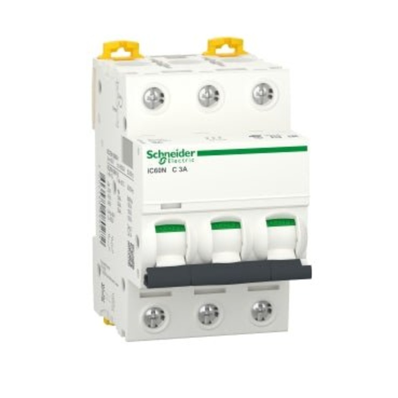 Acti9 iC60N 3P C 3A MCB