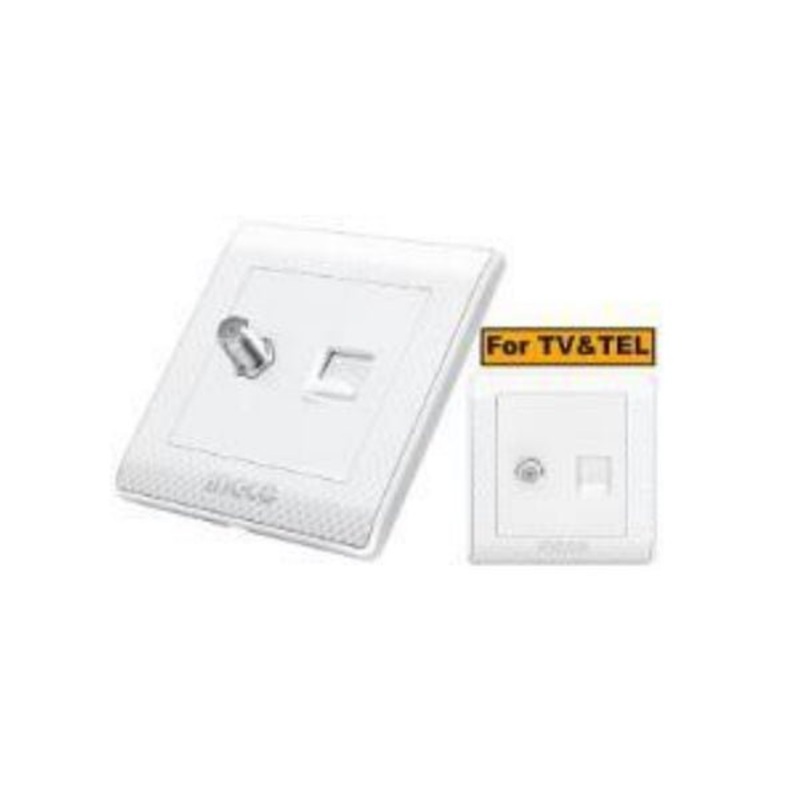 TV Socket & Tel Socket