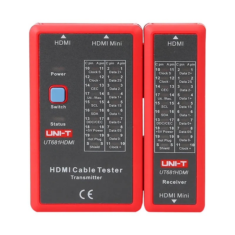 UNI-T Cable Tester for HDMI and Mini HDMI Cables | UT681HDMI