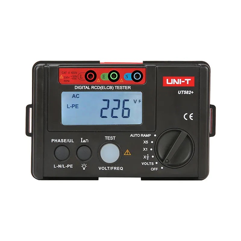 UNI-T  Digital RCD (ELCB) Tester | UT582+