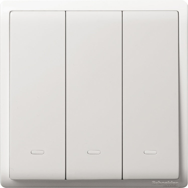 20A-16AX 250V 3 Gang 1 Way Switch