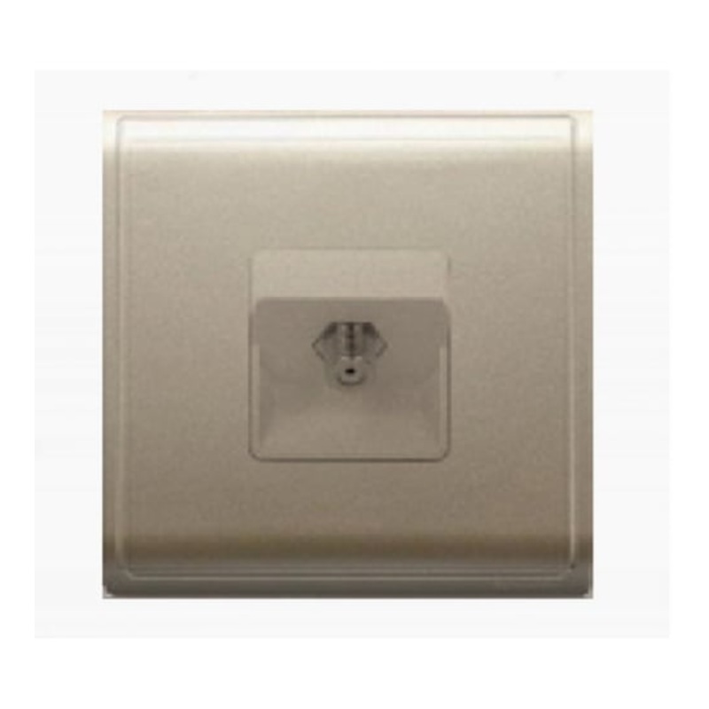 1 Gang CATV Socket Gold