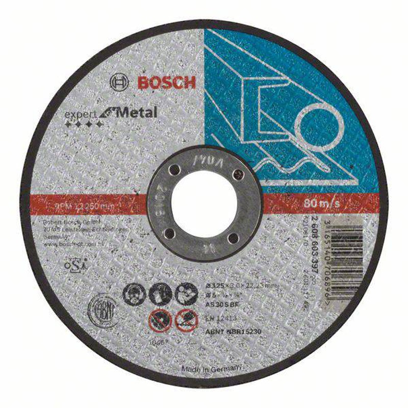 Cutting Disc Expert for Metal 125x3mm straight