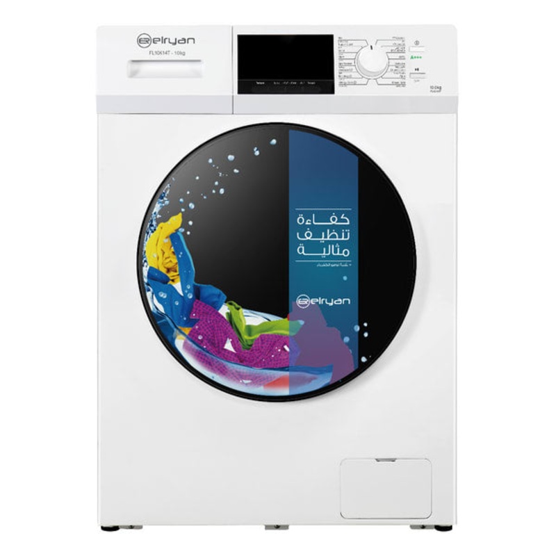 Elryan  Washing Machine Front Loading - 1400RPM - 10kg | FL10K14T