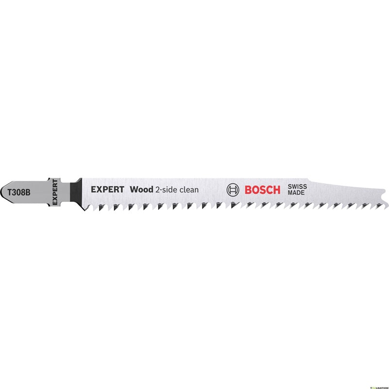 Jigsaw blades Wood 2-side clean | T308B - 100 pcs