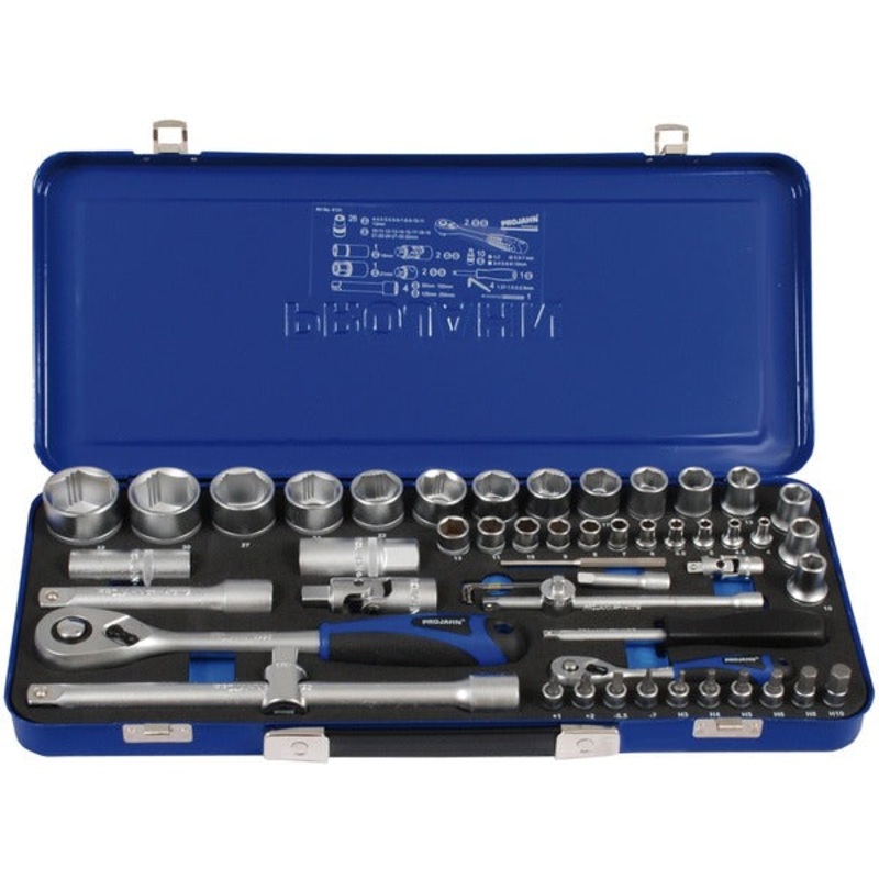 Xi-on 1/4 + 1/2 socket set 54pcs |4131