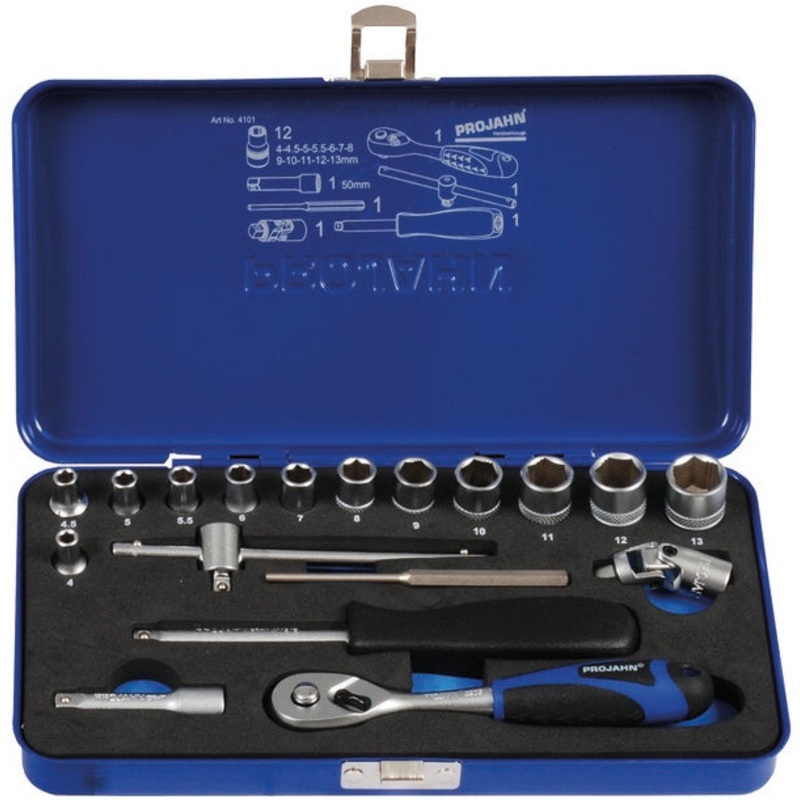 Xi-on 1/4 socket set 18pcs | 4101