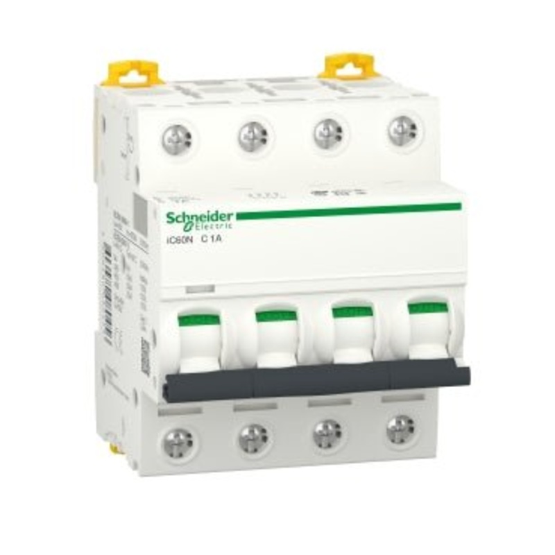Acti9 iC60N 4P C 1A MCB