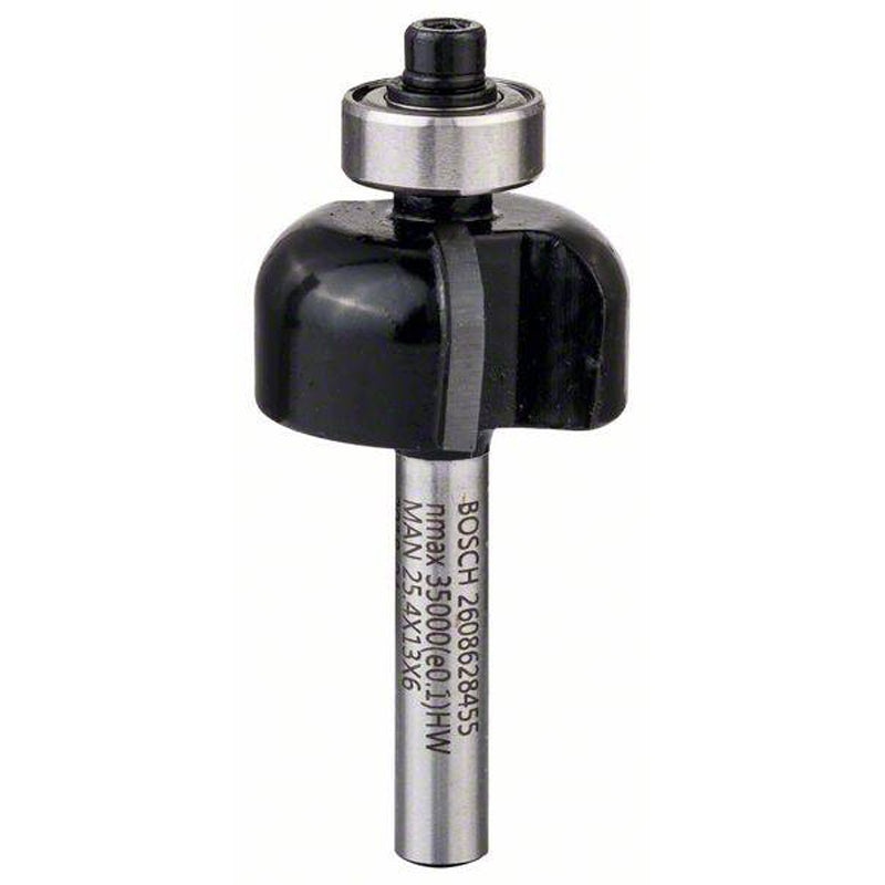 Core Box Bit + Guide Pin 6x25,4x54mm