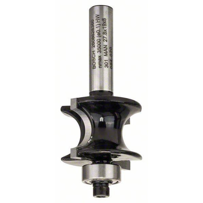 Guided staff bead Bit 8mm, R1 6mm, L 19mm, G 63mm