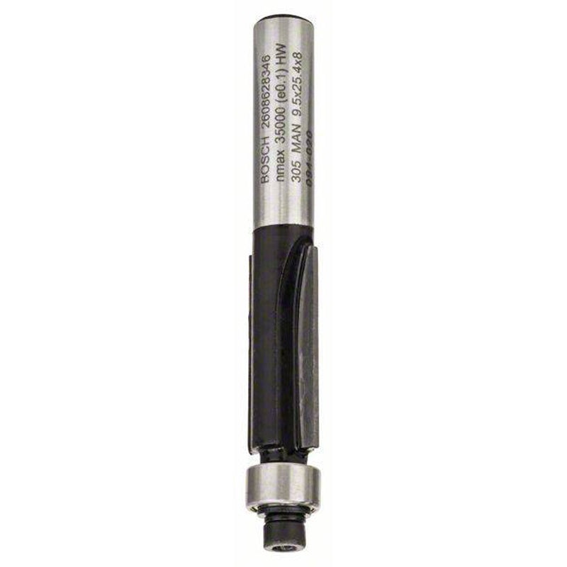 Laminate Trim Bit 8mm, D1 9,5mm, L 25,4mm, G 68mm