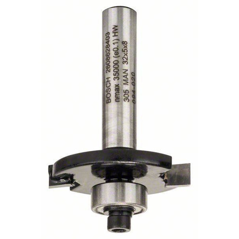 Slotting Cutters 8mm, D1 32mm, L 5mm, G 51mm