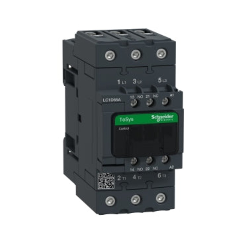 3P EVLK CONTACTOR 65A 30KW AC3 220VAC