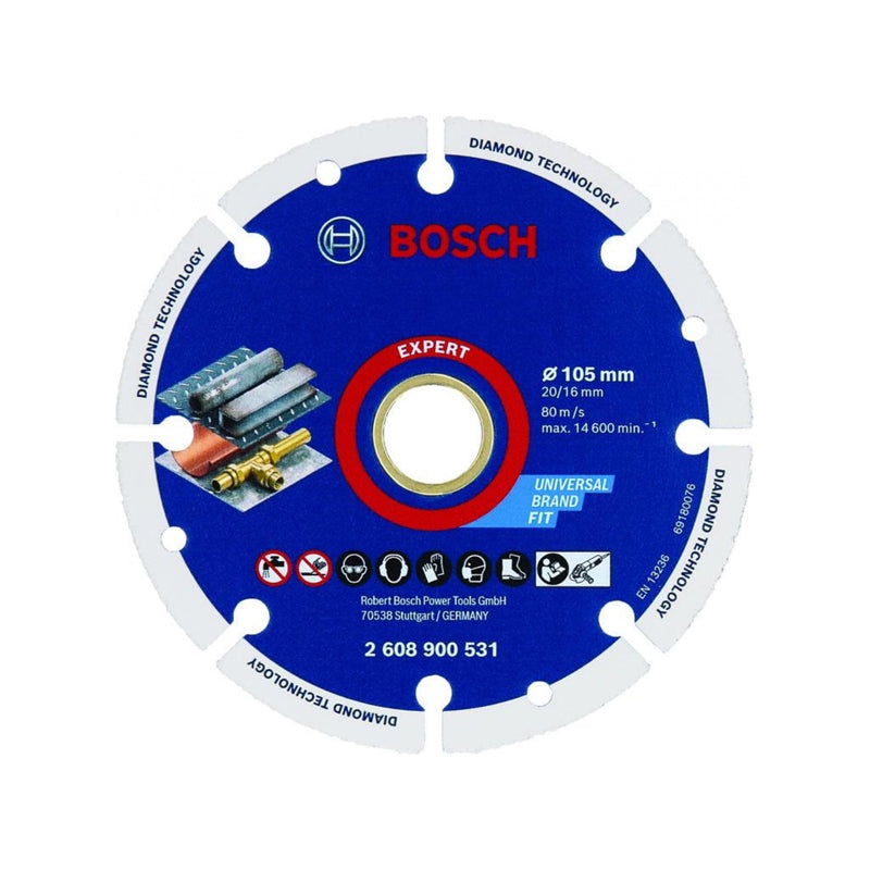 Diamond Metal Wheel 105x20/16mm