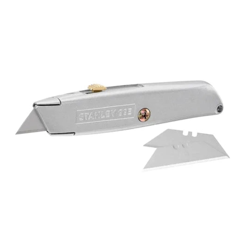 Stanley 99E Retractable Blade Utility Knife with 3 Blades | 2-10-099